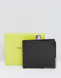 Бумажник с металлическими уголками Ted Baker - Черный