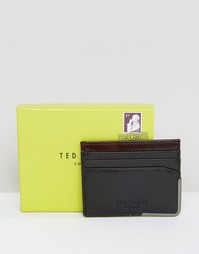 Визитница с металлическим уголком Ted Baker - Черный