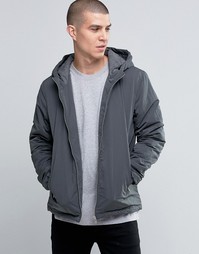 Куртка с капюшоном Selected Homme - Темно-серый