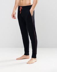 Джоггеры классического кроя с манжетами Esprit - Черный