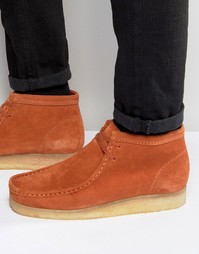 Ботинки Clarks Originals Wallabee - Оранжевый