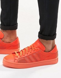 Красные кроссовки adidas Originals Court Vantage S76204 - Красный