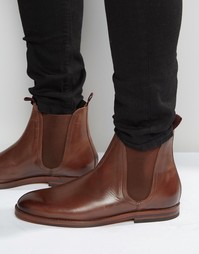 Кожаные ботинки челси Hudson London Tamper - Коричневый