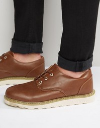 Оксфордские туфли из светло-коричневой кожи Bellfield - Рыжий