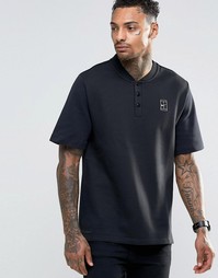 Черная футболка-поло Nike Court 810147-010 - Черный