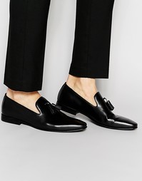 Кожаные лоферы с кисточками KG By Kurt Geiger Eton - Черный