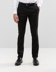 Брюки из эластичного хлопка HUGO by Hugo Boss - Черный