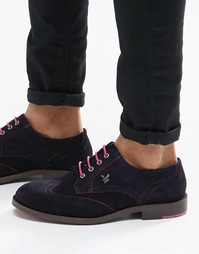 Замшевые броги Lyle &amp; Scott Yarrow - Синий