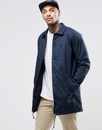 Длинное пальто Carhartt WIP Sanford - Темно-синий
