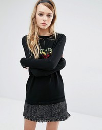 Джемпер Fred Perry Bella Freud Love - Черный