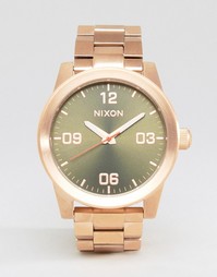 Наручные часы цвета розового золота Nixon G.I.SS 799940 - Золотой