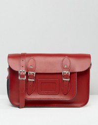 Портфель The Leather Satchel Company - Ярко-красный