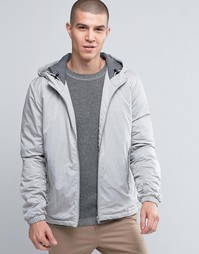 Куртка с капюшоном Selected Homme - Светло-серый