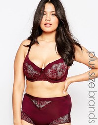 Бюстгальтер Marie Meili Curve Sofia - Burgundy