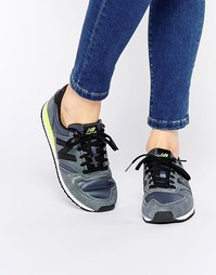 Замшевые кроссовки New Balance Glam 420 - Зеленый