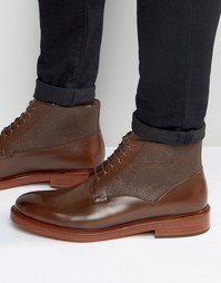 Ботинки со шнуровкой Paul Smith Munari - Рыжий