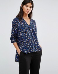 Блузка с длинными рукавами и цветочным принтом PS By Paul Smith - 53