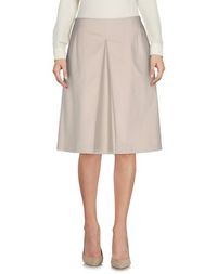 Юбка до колена JIL Sander Navy