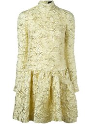 фактурное платье с длинными рукавами Simone Rocha