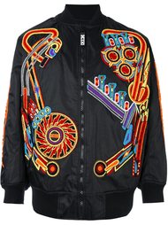 pinball patched bomber jacket KTZ