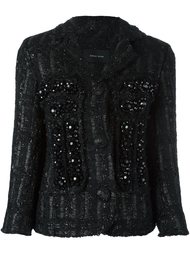 embellished tweed jacket Simone Rocha