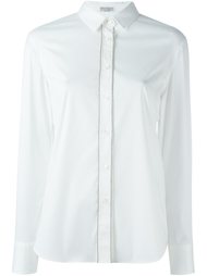 рубашка с отделкой Brunello Cucinelli