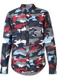 camouflage three-quarters sleeved shirt Moncler Gamme Bleu