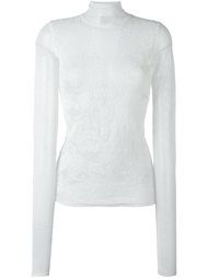 light lace effect blouse Lanvin