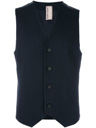 pinstripe waistcoat Antonio Marras