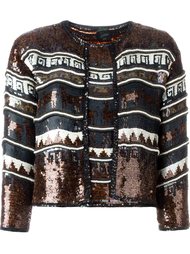 укороченный пиджак и жилет 'Les Existentialistes' с пайетками Jean Paul Gaultier Vintage