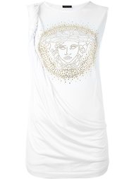 драпированный топ 'Medusa' Versace