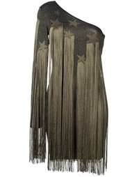 платье с бахромой Roberto Cavalli