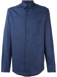 рубашка с нагрудным карманом Ermenegildo Zegna