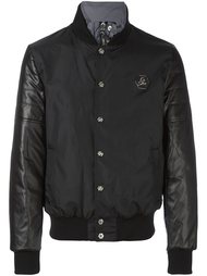 куртка бомбер с высоким воротником Philipp Plein