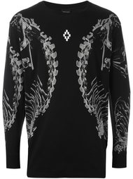 толстовка с принтом скелетов Marcelo Burlon County Of Milan