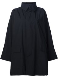wide collar coat  Issey Miyake