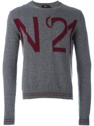 свитер с логотипом  Nº21
