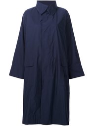 concealed fastening coat  Issey Miyake