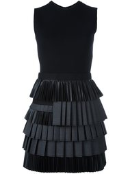 плиссированное платье  Dsquared2