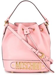 сумка-мешок с логотипом Moschino