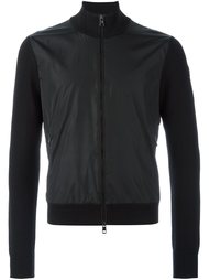 куртка с трикотажными рукавами Moncler