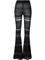 geometric knitted trousers McQ Alexander McQueen