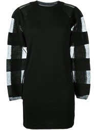 платье с прозрачными вставками Mm6 Maison Margiela