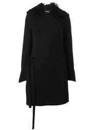 пальто с асимметричной застежкой Ann Demeulemeester