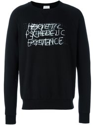 толстовка 'Hermetic Psychedelic Existence'  Saint Laurent
