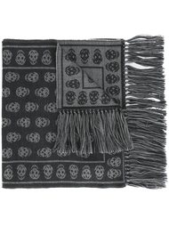 вязаный шарф 'Skull'  Alexander McQueen