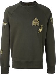 декорированная толстовка Roberto Cavalli