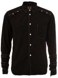 рубашка с контрастной окантовкой  Comme Des Garçons Homme Plus