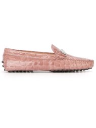 crocodile effect loafers  Tod's