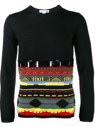 свитер с вышитым узором Comme Des Garçons Shirt